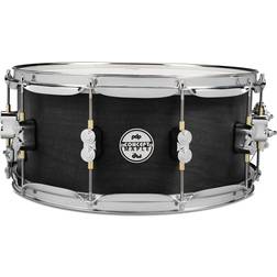 Pacific Black Wax Maple Snare Drum 6.5 x 14