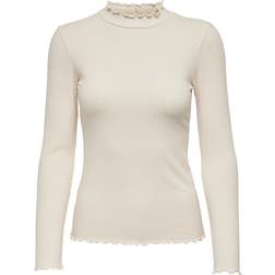 Jacqueline de Yong Camiseta 'Fransiska' - Crema