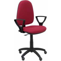 P&C 04CP Rojo Granate Silla de oficina