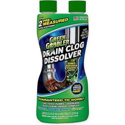 Green Gobbler Drain Clog Remover & Cleaner for Toilets Sinks Formula