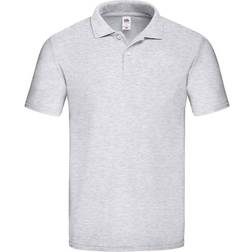 Fruit of the Loom Mens Original Polo Shirt - Grey