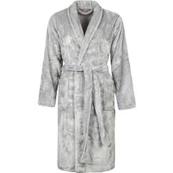 Heat Holders Ladies Dressing Gown Ice Grey