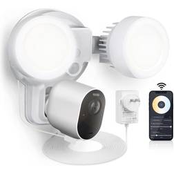 Wasserstein 3-in-1 Plugged-In Smart Floodlight, Charger Arlo Ultra/Ultra Pro