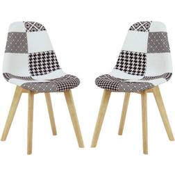 Life Interiors Chrono Patchwork Kitchen Chair