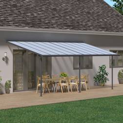 Palram Canopia Sierra Grey Non-Retractable Awning, H3.05M