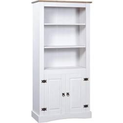 vidaXL Bokhylla mexikansk coronastil furu Sideboard