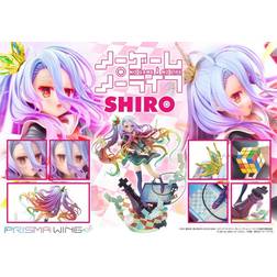 No Game No Life Prisma Wing PVC Staty 1/7 Shiro 27 cm