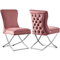 Life Interiors Trafalgar Lux Velvet Kitchen Chair