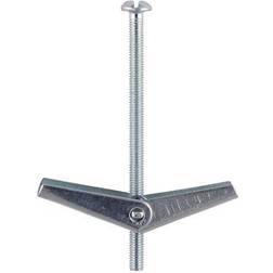 Timco Spring Toggle Cavity Anchors Silver M5