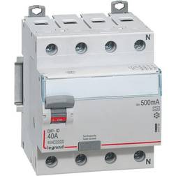 Legrand Fejlstrømsafbryder DX3 PFI 100A 500mA, 4P, 4M, 10kA, type A