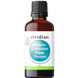 Viridian 100% Organic California Poppy Tincture 50Ml