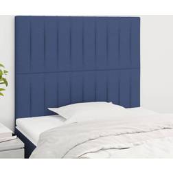 vidaXL Kopfteile 2 Stk Blau 80 x 5 x 78/88 cm Kopfteil