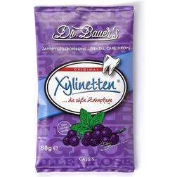 Xylitol Pastiller Dr Bauer's Blackcurrant