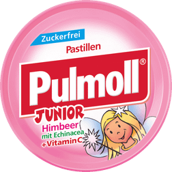 Pulmoll Junior Himbeer Bonbons