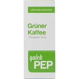 QUICKPEP grüner Kaffee Kapseln 100 St.