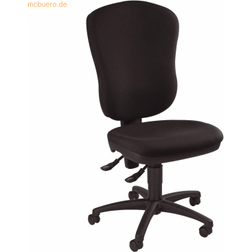 Topstar Bürodrehstuhl m.Permanentkontakt Schwarz 420-550mm Chaise de bureau