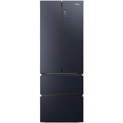 Haier FD 70 Serie 7 HFW7720ENMB 477L 37dB Froid Ventilé Alarme de Porte Ouverte Wi-Fi Intégré Noir Gris, Noir