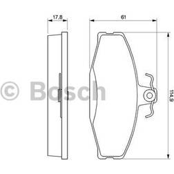 Bosch Kit Pastiglie Freno 986424373