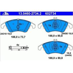 ATE Bremsbelagsatz MERCEDES-BENZ 13.0460-2734.2 0054201020,0054201320,0054201620 0064202820,0074205820,0074207520,A0054201020,A0054201320,A0054201620