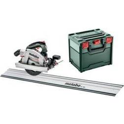 Metabo KS 18 LTX 66 BK SET Håndrundsav Med Styreskinne 18V