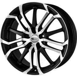 Brock B26 schwarz matt vollpoliert 7.5x17 4/98.00 ET30 B58.1