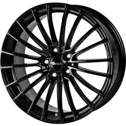 Brock B24 Schwarz glanz sg 7.5x17 5x100 ET38