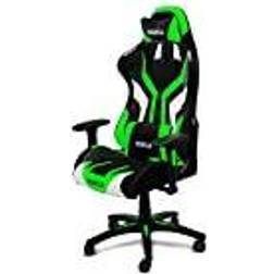 Sparco 00999NRVF Bürostuhl/Gaming-Stuhl Torino Schwarz/Grün Verstellbar Black, One Size