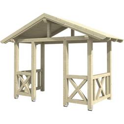 SKAN HOLZ HOLZ Vordach Stralsund Typ