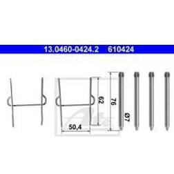ATE 13.0460-0424.2 Zubehörsatz Scheibenbremsbelag