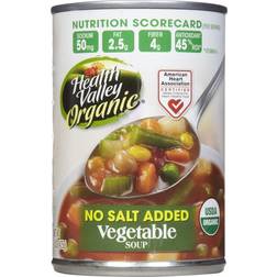 Valley Organic Soup No Salt Added Vegetable