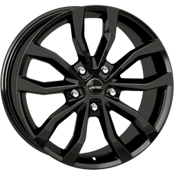 Autec Uteca Gloss Black 8.5x19 5/108 ET45 CB63.4
