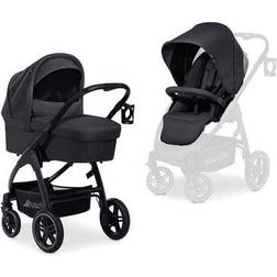 Hauck Saturn R Duoset Melange Black
