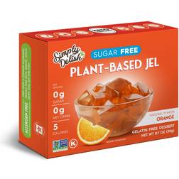 Simply Delish Natural Jel Dessert Sugar Free Orange 0.7 Pack