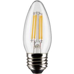 Satco 21290 5.5B11/LED/927/CL/120V/E26 Blunt Tip LED Light Bulb