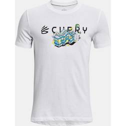 Under Armour Curry Trolly Shirt Weiß, 140