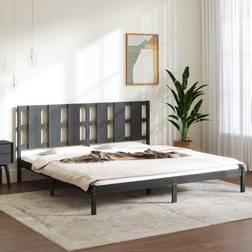 vidaXL Solid Wood Pine Bed Frame 200 x 200 cm