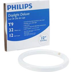 Philips 32-Watt 12 in. T9 Circline Linear Fluorescent Tube Light Bulb, Daylight Deluxe 6500K