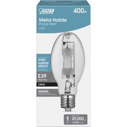 Feit Electric 400 W ED28 HID Bulb 36000 lm Bright White Metal Halide 1 pk