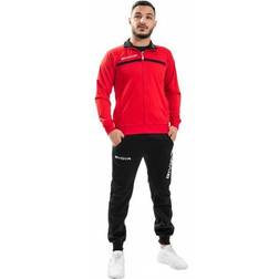 Givova Tuta One Full Zip Polarfleece - Rouge