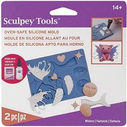 Sculpey Flexible Push Mold-Whimsy -APM-66