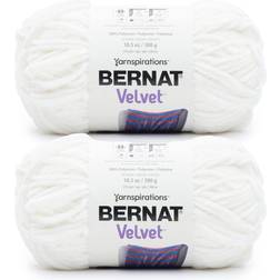 Bernat Bernat Velvet Yarn-White Multipack Of 2
