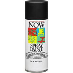 Now Aerosol Paint 9oz-flat Black