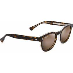 Maui Jim Cheetah 5 HCL Bronze Oval Sunglasses - Tortoise
