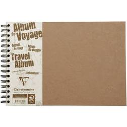 Clairefontaine 5 x Reisealbum A4 Agebag liniert/blanko 40 40 Blatt bei