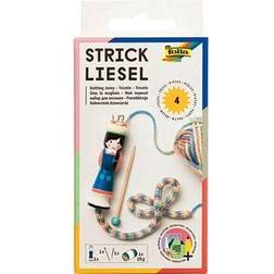 Folia folia Bastelset Strickliesel mehrfarbig