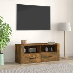 vidaXL 100 x 35 x 40 cm Konstrueret Træ TV-bord