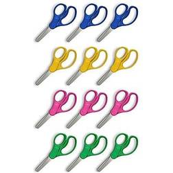 Staples Teacher Pack 5 Blunt Tip Scissors, Straight