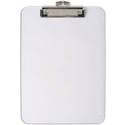 Leonard Plastic Clipboard, Letter, Clear, Pack Shop Back To School At