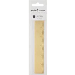 Point Planner Mini Ruler Gold American Crafts