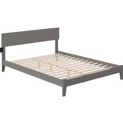 AFI Orlando Queen Solid Wood Frame Low Profile Bed